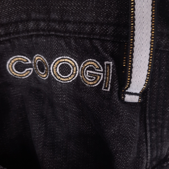 Coogi Australia Jeans Men's 42 x 35 Black Anchor Hip Hop Baggy Urban Embroidered - Picture 5 of 16